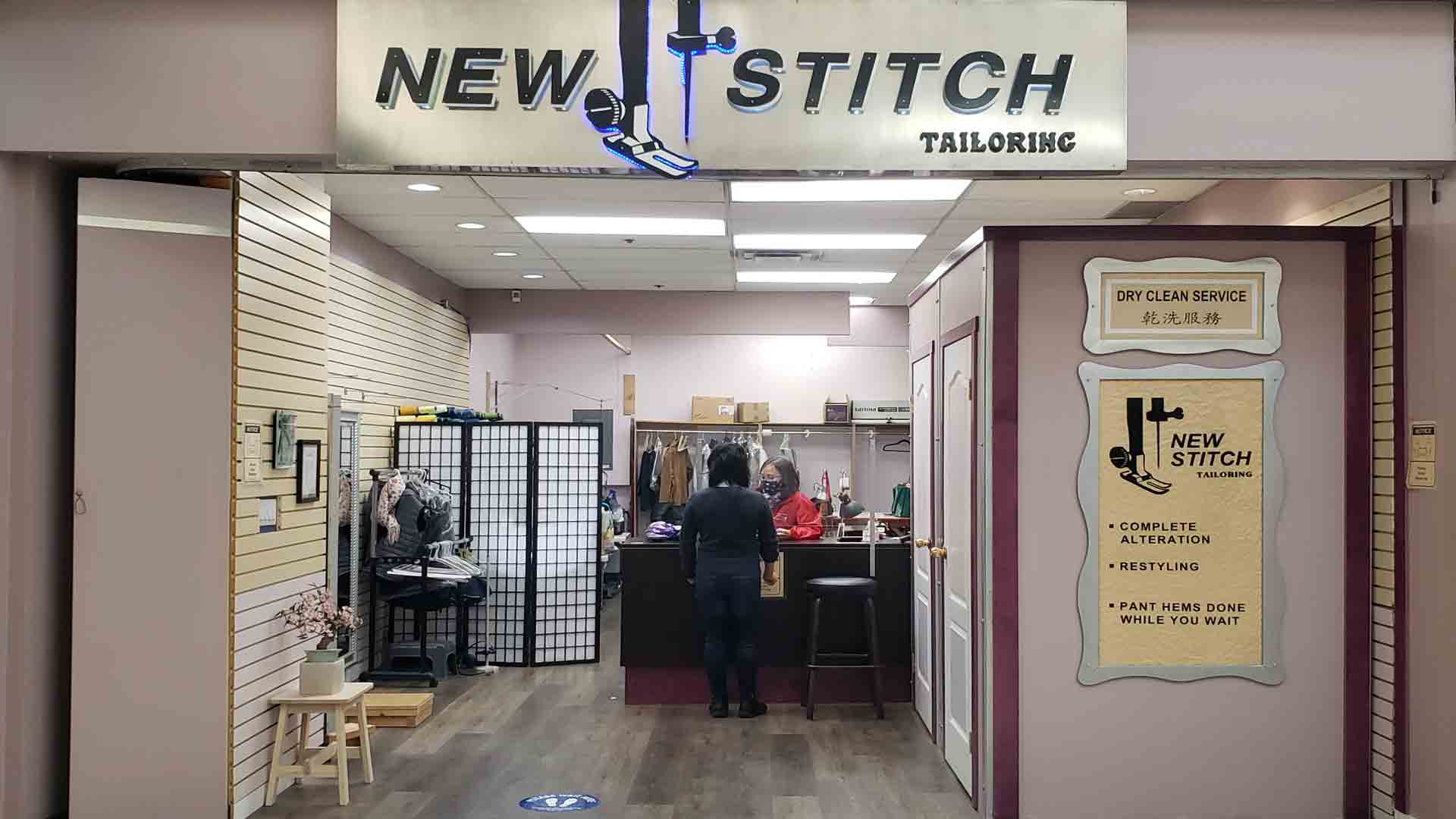 New Stitch Tailoring Ltd-Lansdowne Centre Branch-Dress Alterations Tailoring Dry Clean Services Clothing Dress Hemming Wedding Prom Custom Alterations Dry Clean Services 20 Years Experience